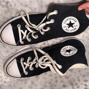 Converse Black and White Chuck Taylor All Star High Top Sneakers